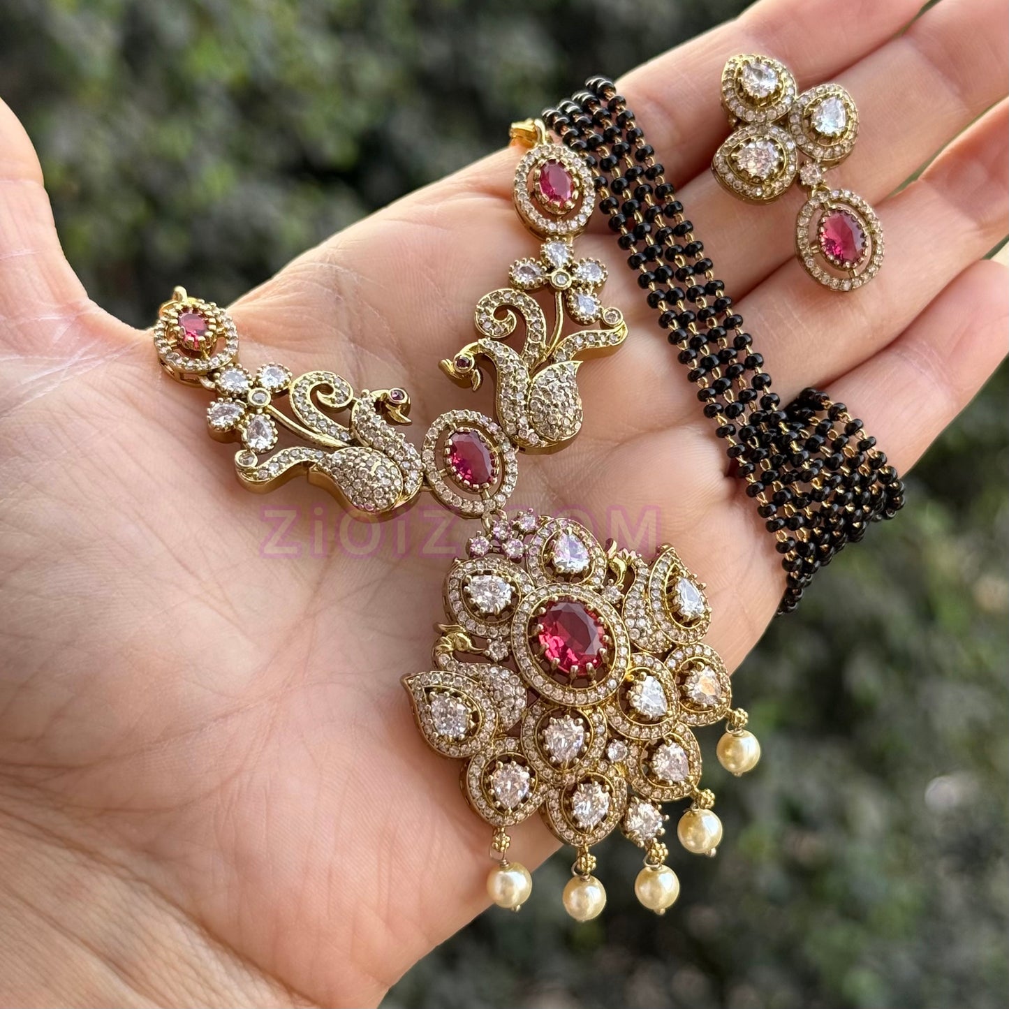 Premium Peacock Pendant MS
