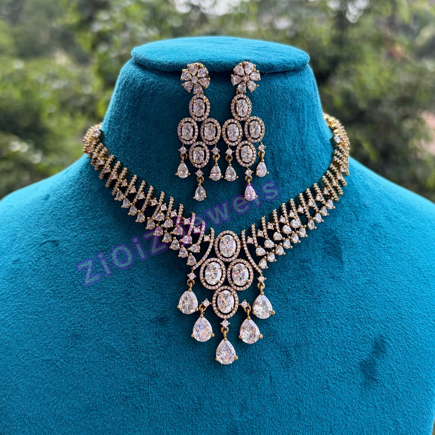 Victorian -Stunning Diamond Necklace