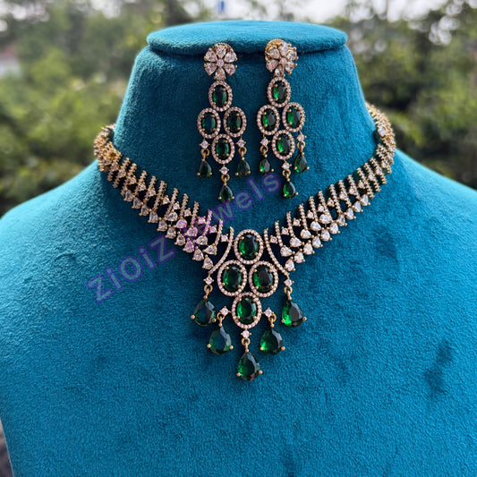 Victorian -Stunning Diamond Necklace