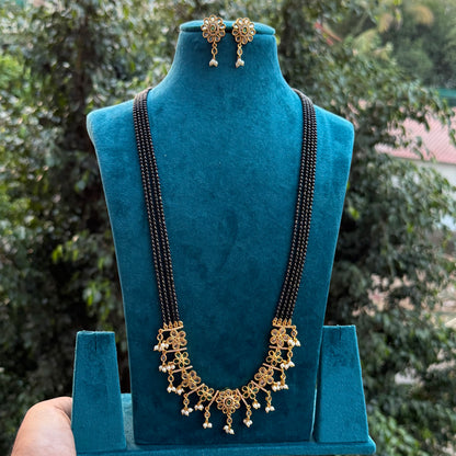 Golden 4-line Mangalsutra