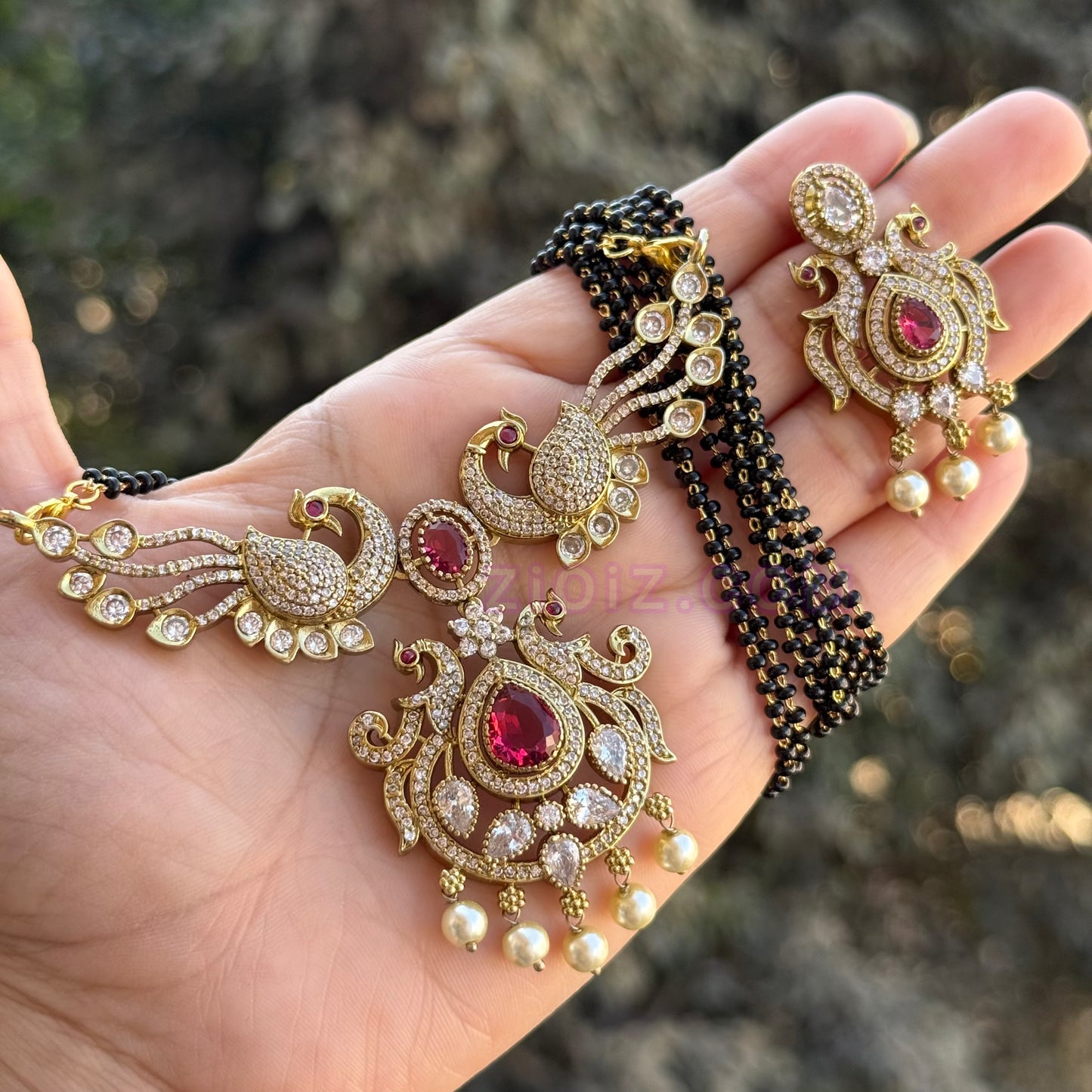 BIG Peacock Pendant MS