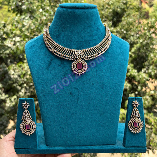 Victorian - Party wear Necklace