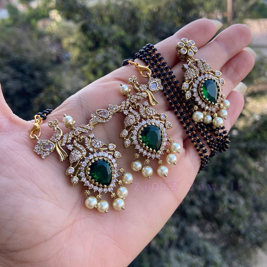 Drop Shape Victorian Mangalsutra