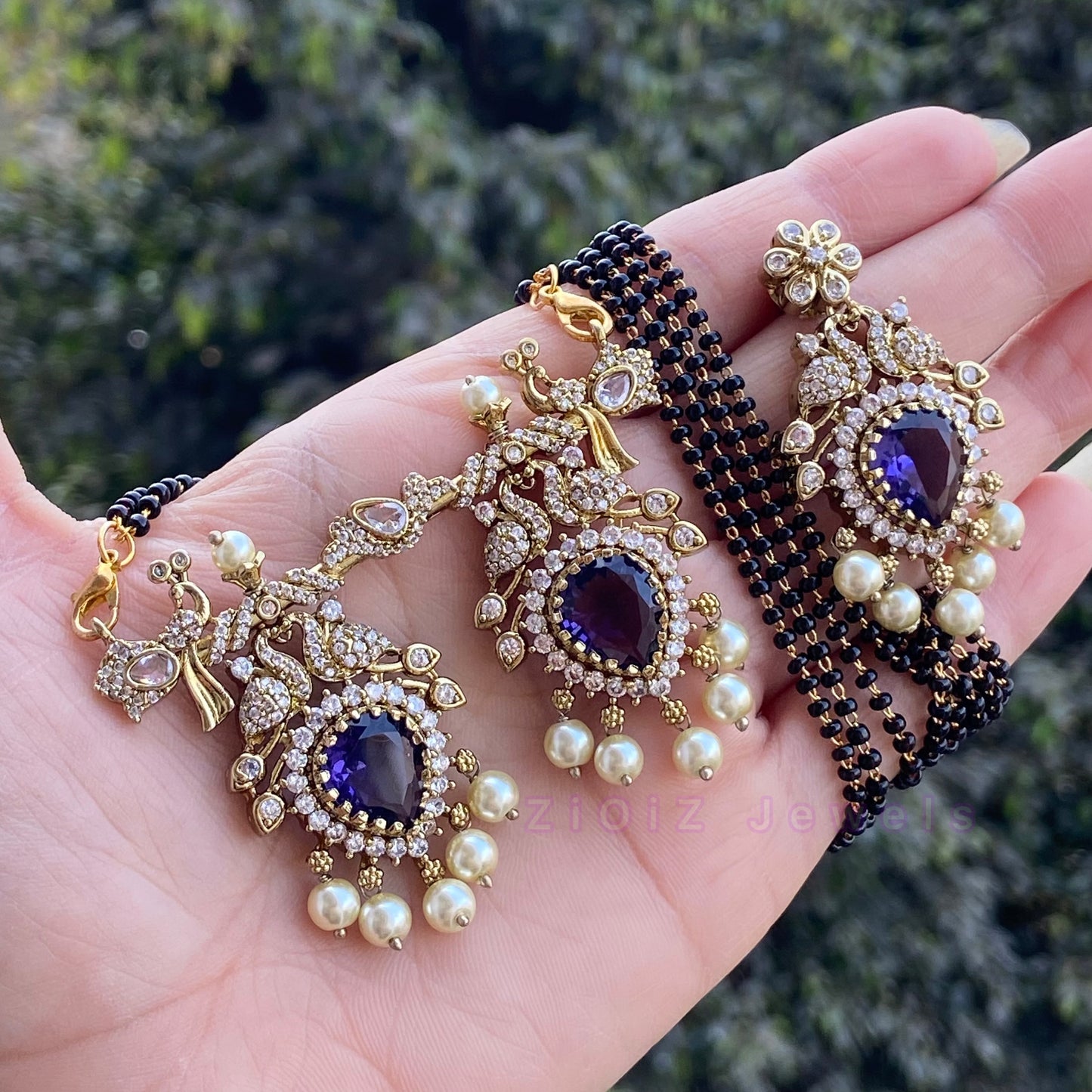 Drop Shape Victorian Mangalsutra