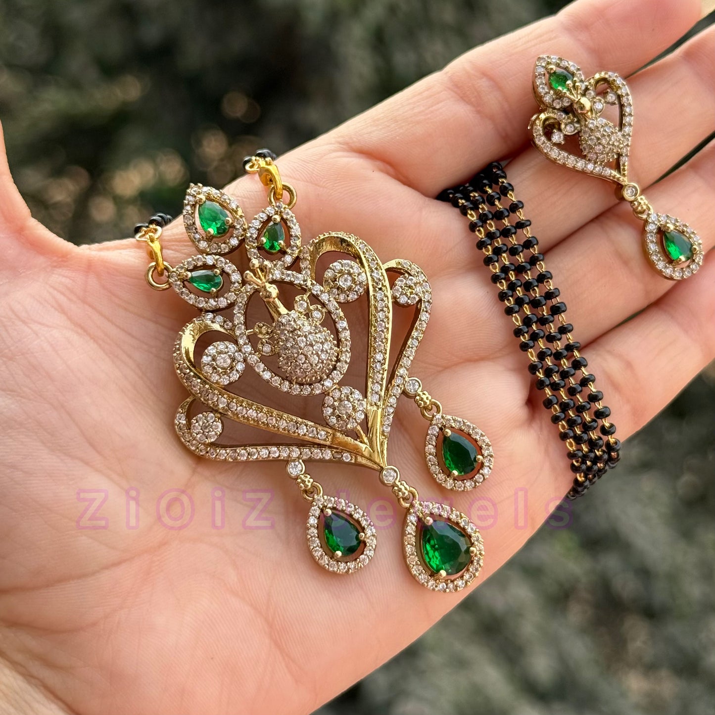 Delicate 3D Peacock MS
