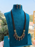 Rectangle Stone 4-line Mangalsutra