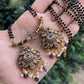 Victorian Peacock Charm Mangalsutra
